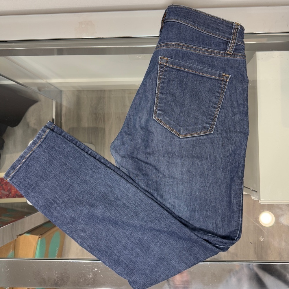Ann Taylor LOFT Curvy Skinny Ankle Blue Women’s Jeans (26)